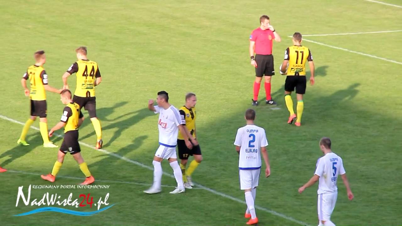 WIDEO: Siarka Tarnobrzeg - Olimpia Elbląg 4-1 [BRAMKI, SKRÓT MECZU]
