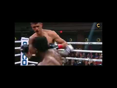 Erickson Lubin disrespect Sebastien Fundora with a Brutal Punch to the face | Replay in Slow Mo