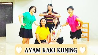 Download lagu AYAM KAKI KUNING - LINE DANCE -  Choreo CAECILIA MARIA mp3