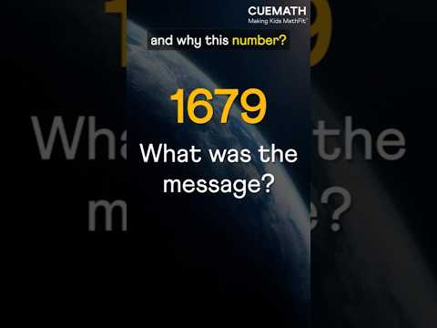 Math behind the secret space message