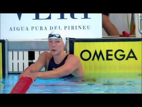 Sarah Sjostrom's 23.96 50 Freestyle at Mare Nostrum Barcelona
