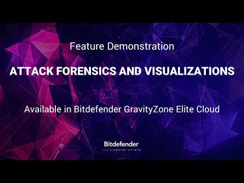 GravityZone Elite Attack Forensics and Visualizations | Bitdefender | Demo