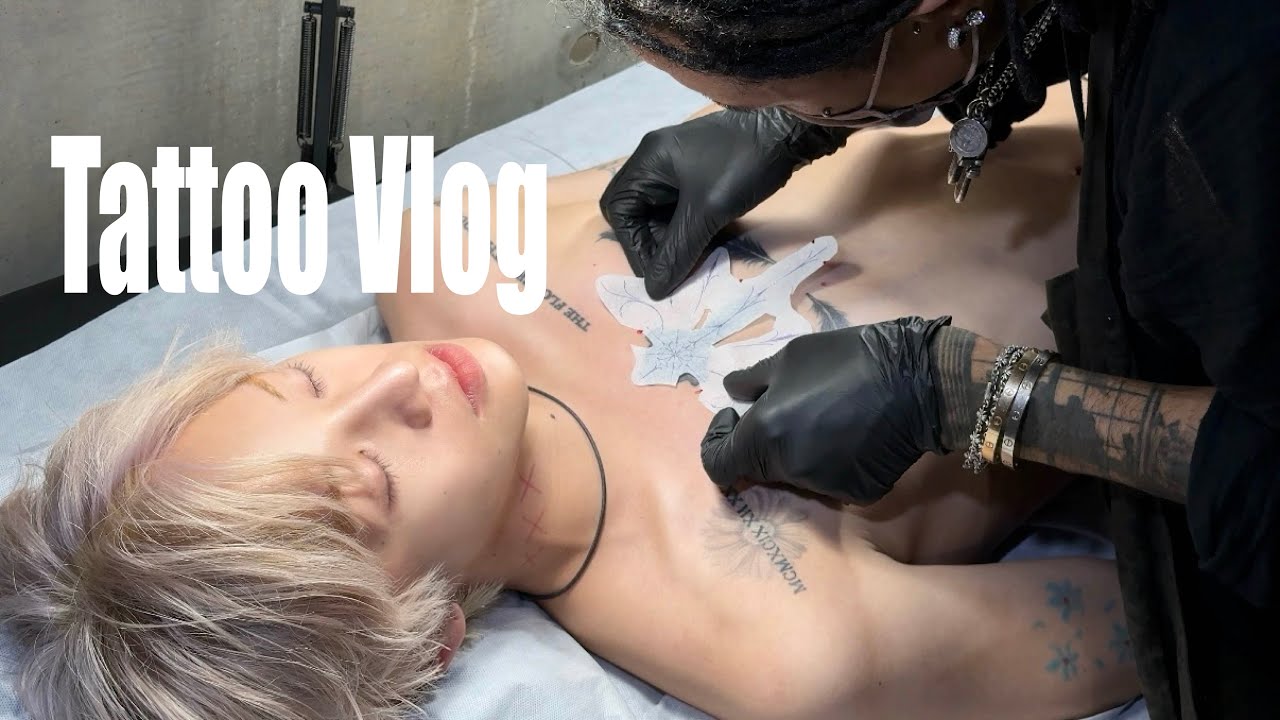 Tattoo Vlog in Tokyo｜友人と新しいタトゥー入れてきた📝