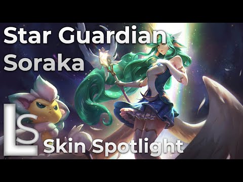 Star Guardian Soraka - Skin Spotlight - Star Guardian Season 2 - League of Legends