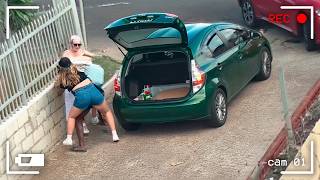 OS MOMENTOS MAIS RIDÍCULOS FLAGRADOS PELAS CÂMERAS DE SEGURANÇA