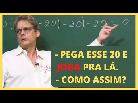 COMO RESOLVER EQUAÇÕES DO JEITO CERTO | Ledo Vaccaro