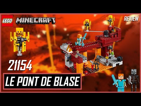 Vidéo LEGO Minecraft 21154 : Le pont de Blaze