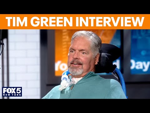 Former NFL star Tim Green using his own voice for ALS awareness