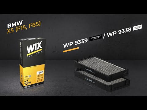 HOW TO REPLACE A WIX FILTERS CABIN FILTER I BMW X5 (F15, F85) I WP9339 WP9338