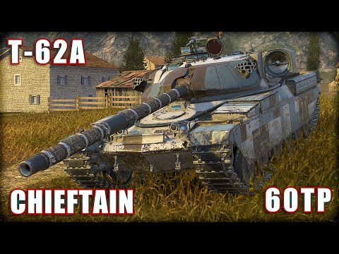 T-62A Lollipop ● CHIEFTAIN ● 60TP | World of Tanks Blitz Replays