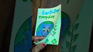 Earth Day Card | Kids | Handmade #earthday #earthdayslogan #colors