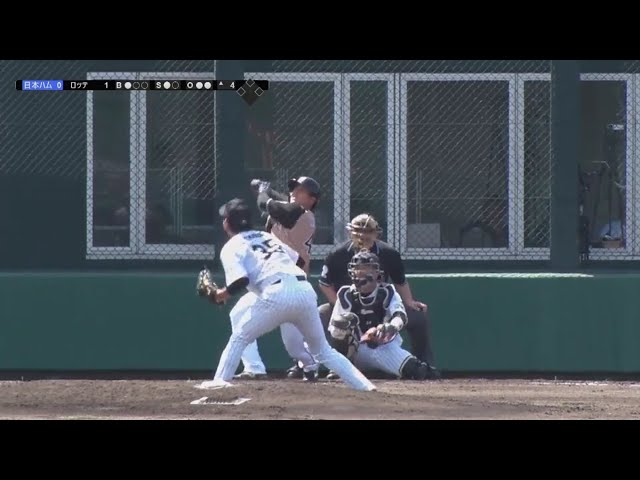 【ファーム】滞空時間の長い一発!! ファイターズ・森山 5号同点ソロ!! 2018/5/11 M-F(ファーム)