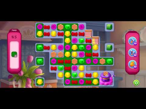 Homescapes Level 7449 夢幻家園 第7449關- No boosters