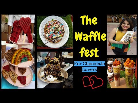 WAFFLE FEST | Chocolate Carnival | Select City Walk Saket | Shop & Explore