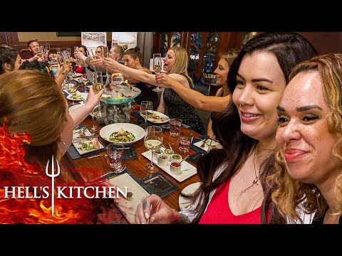 The Girls Enjoy An Insightful Lunch With Previous Winners | Hell's Kitchen