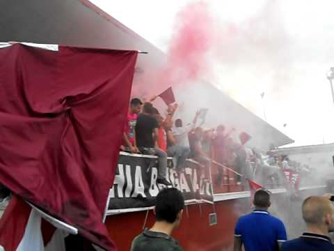 Tifo granata Pomigliano - Gaeta 3-1