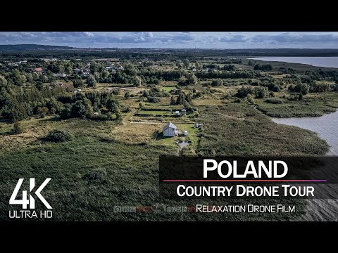 【4K】¾ HOUR DRONE FILM: «The Nature of Poland» 🔥🔥🔥 Ultra HD 🎵 Chillout (for 2160p Ambient UHD TV)
