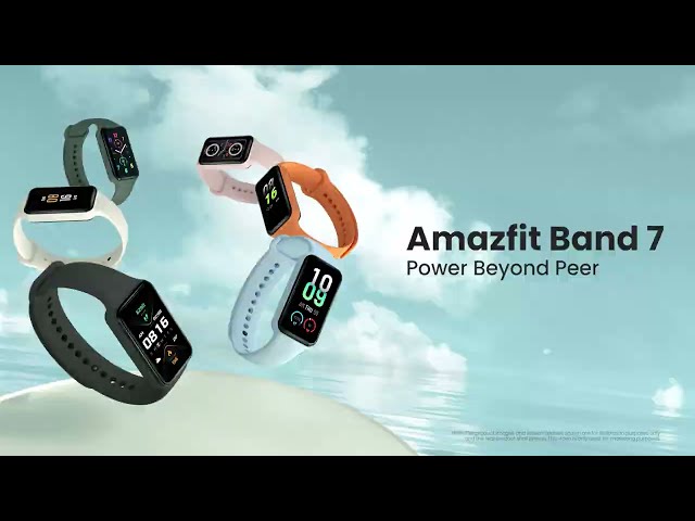 Smartband Amazfit Band 7 Negro - Pulsera, rastreador de actividad