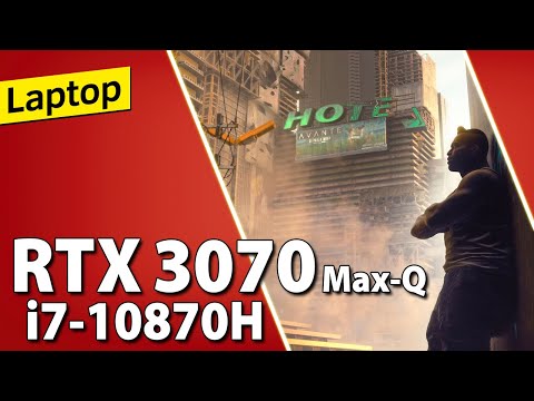 RTX 3070 Max-Q Laptop + i7-10870H // Test in 19 Games