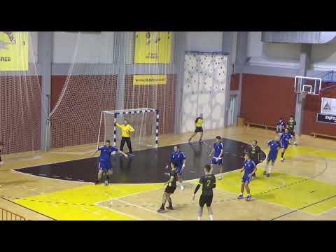 RK ZG Dubrava - RK Ludbreg, seniori 09.12.2018 1. poluvrijeme, video 2