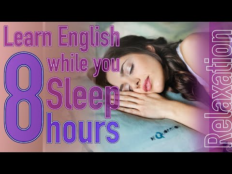 Learn Natural English Conversation While You Sleep | 8 Hours | With Relaxing Music