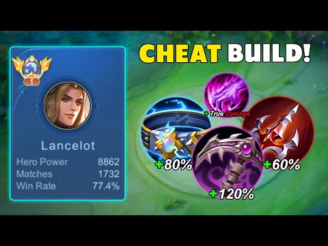 I WISH I KNEW THIS BEFORE!! LANCELOT TRUE DAMAGE BUILD IS BROKEN!! 🔥