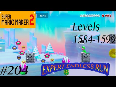Endless Challenge #204 (Expert Difficulty) Super Mario Maker 2