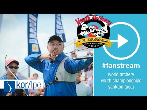 #FanStream: Korea v Chinese Taipei – Recurve Junior Mixed Team Gold Final | Yankton 2015