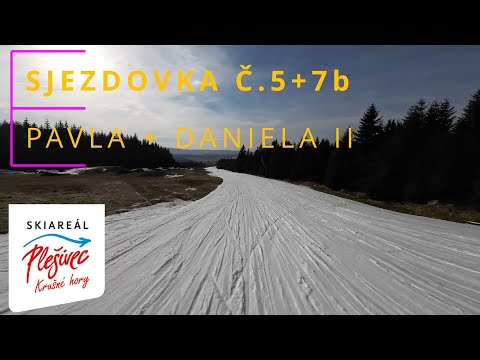 (CZ) Plešivec | Sjezdovka č.5 + č.7b | Pavla + Daniela II