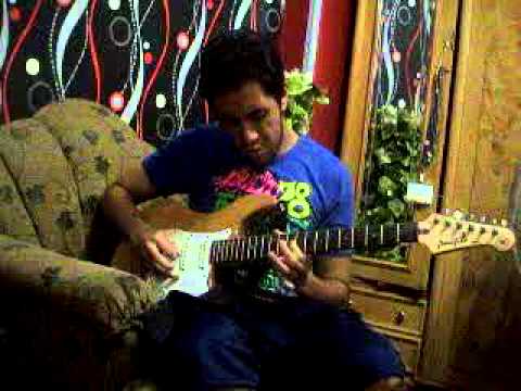 Cairokee - Etganen Guitar Solo Cover كايروكي إتجنن جيتار سولو