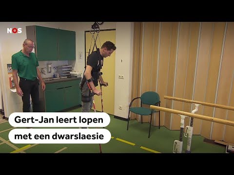 UITVINDING: Weer leren lopen met een dwarslaesie