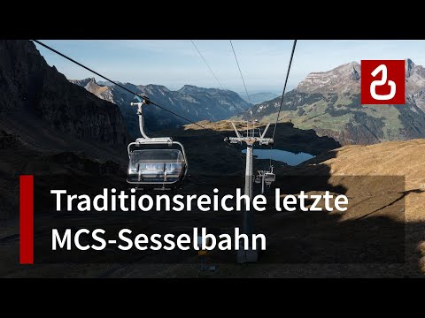 Sesselbahn Trübsee - Jochpass in Engelberg | 80 Jahre Seilbahn-Tradition am Titlis