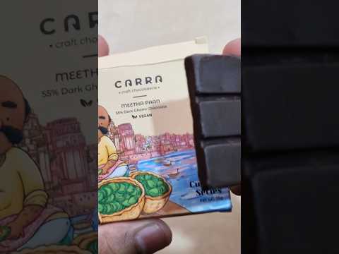 Carra Meetha Paan Flavour Dark Ghana Chocolate | Whitespan Living Pvt. Ltd. | Carra Paan Chocolate