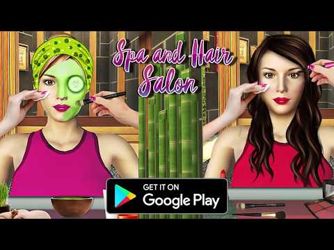 Beauty Spa Salon 3D, Make Up & Hair Cutting Games Video