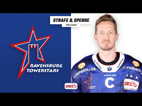 DEL2 | 1-game suspension for Robbie Czarnik | Ravensburg Towerstars