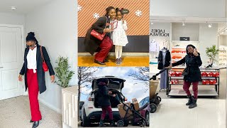 vlog: How I showed up at my kid's school, Christmas gifts shopping and last minute winter essentials