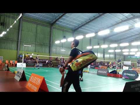Badminton SBA Tournament Men's Double Open - Faiz Rozain / Syawal Md Vs Hizzat Irfan / Aliff Haikal