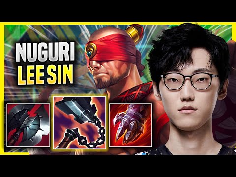 NUGURI CHILLING WITH LEE SIN! - Nuguri Plays Lee Sin TOP vs Gragas! | Season 2022