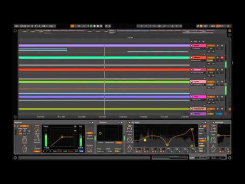 House produced in Ableton 9.5 (C-Binary - Spring)