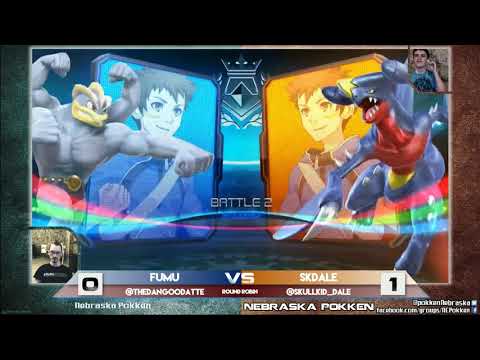 Fumu (Machamp/Blaziken) vs SKDale (Garchomp) - Pokken at Underground 8/15/17