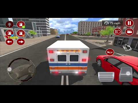 American Emergency Ambulance Van Driving Simulator №4 - Android Gameplay