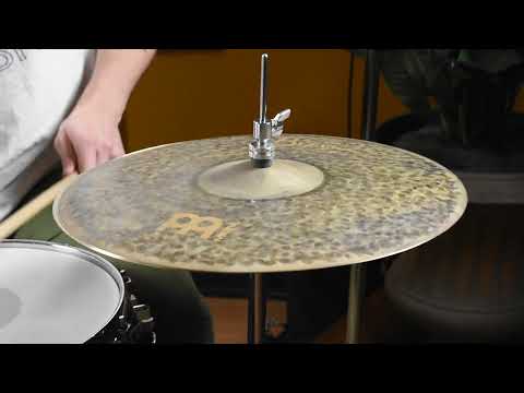 16" Meinl Byzance Extra Dry Medium Thin Hi-Hat Cymbal Pair 1002g/1522g *Video* image 12