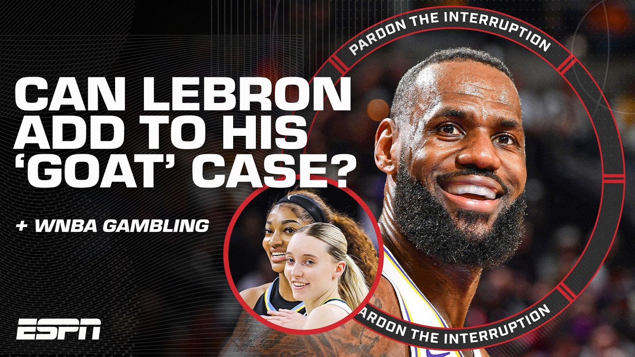 Would LeBron surpass Jordan as the GOAT if he wins a title in Philly? + WNBA gambling decision | PTI