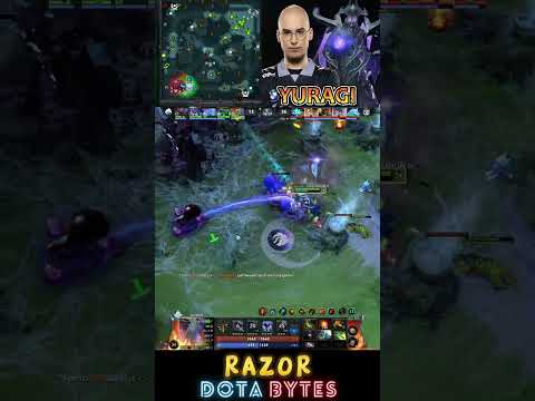Rampage Alert 😎: Razor rampage by Yuragi of Team OG 🔥 #dota2