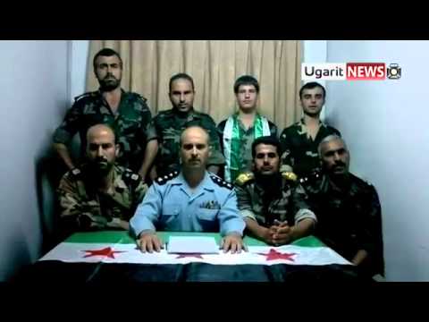 انشقاق مجموعة من الضباط عن قوات النظام وانضمامهم إلى القيادة العسكرية المشتركة