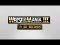 WrestleMania III