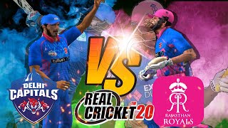 25th September DC vs RR - Delhi Capitals vs Rajasthan Royals | IPL Match Highlights Real Cricket 20