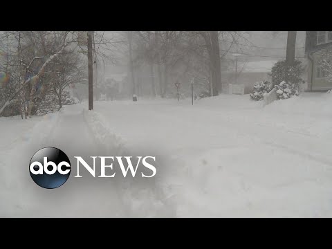 Parts of New Jersey buried under 2 1/2 feet of snow