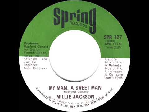 1972 HITS ARCHIVE: My Man, A Sweet Man - Millie Jackson (mono 45)