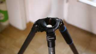 preview picture of video 'Benro C4770TN tripod | Review & Hands-on - Important info about the half bowl adapter options (!)'